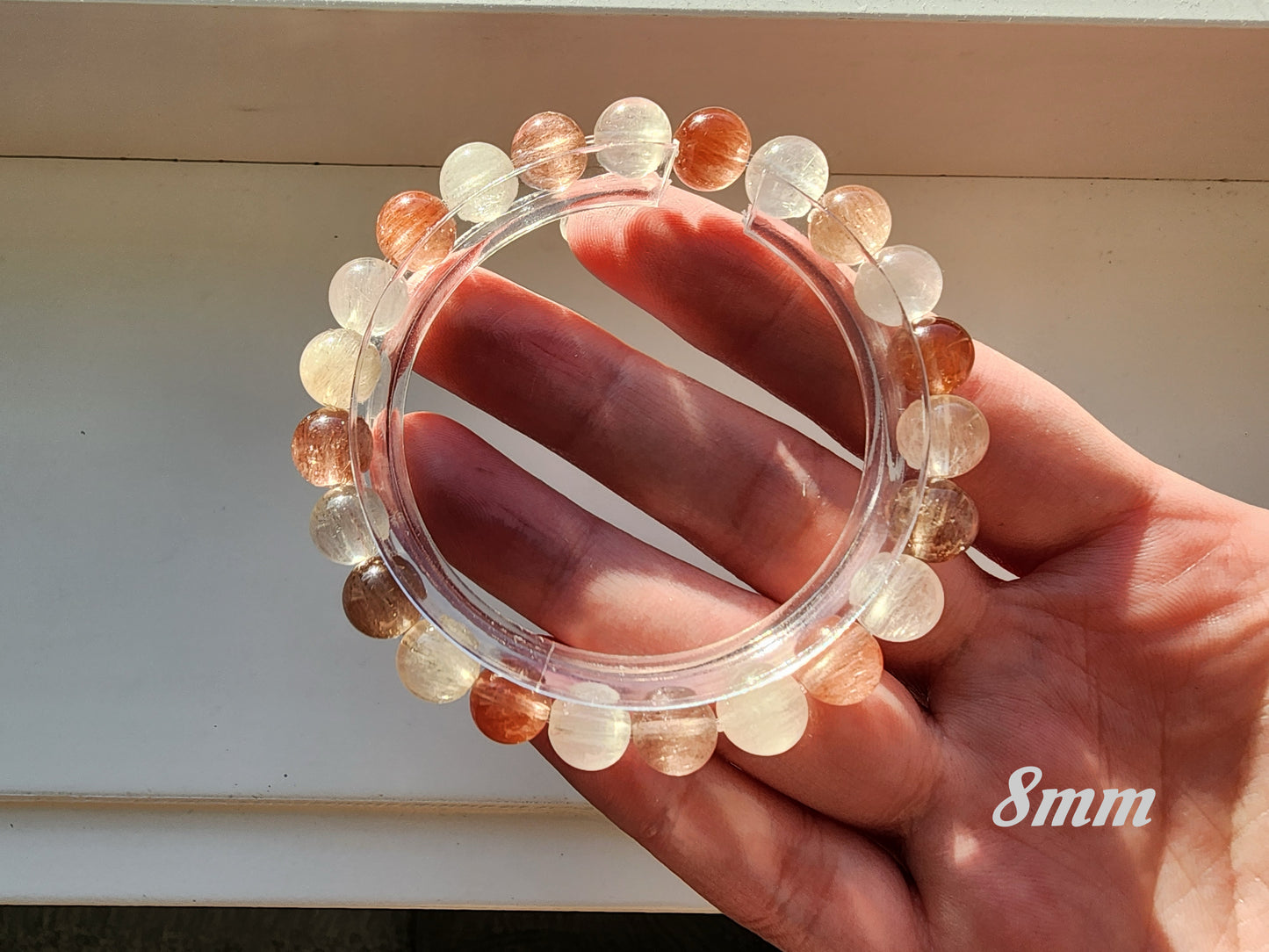 [Bracelet] Radiant Rabbit Hair Quartz 兔毛: A Symphony of Sunlit Strands