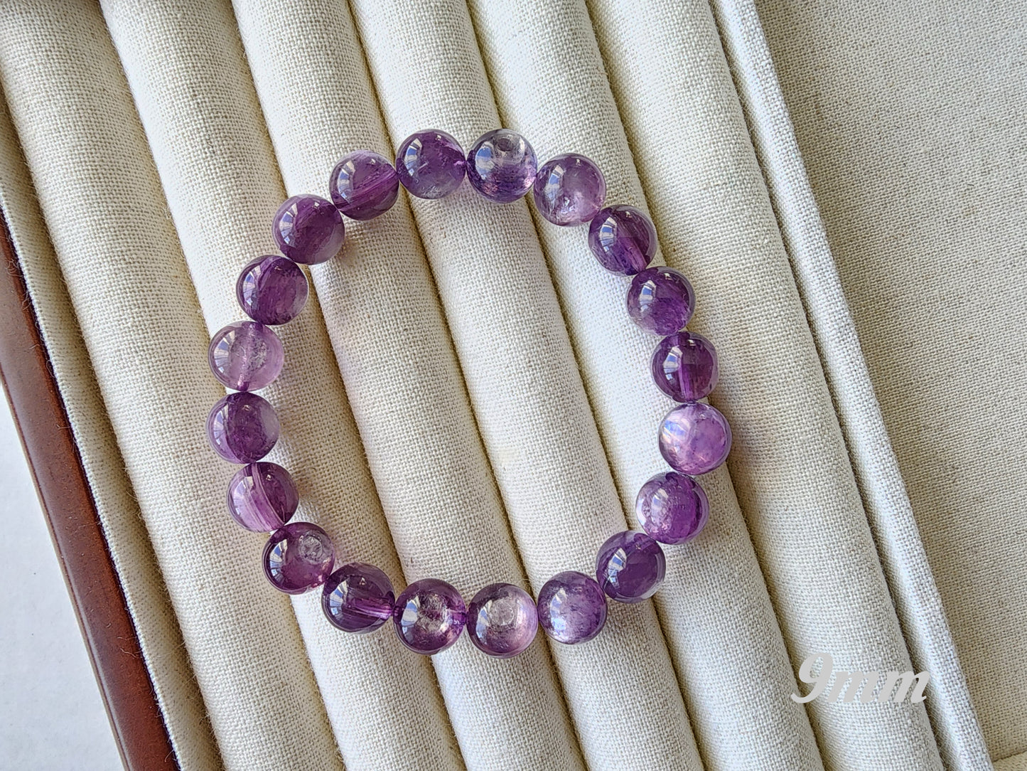 [Bracelet] Elegant Purple Lithium Mica 紫锂云母 Bead Bracelet - A Touch of Elegance and Healing Energy