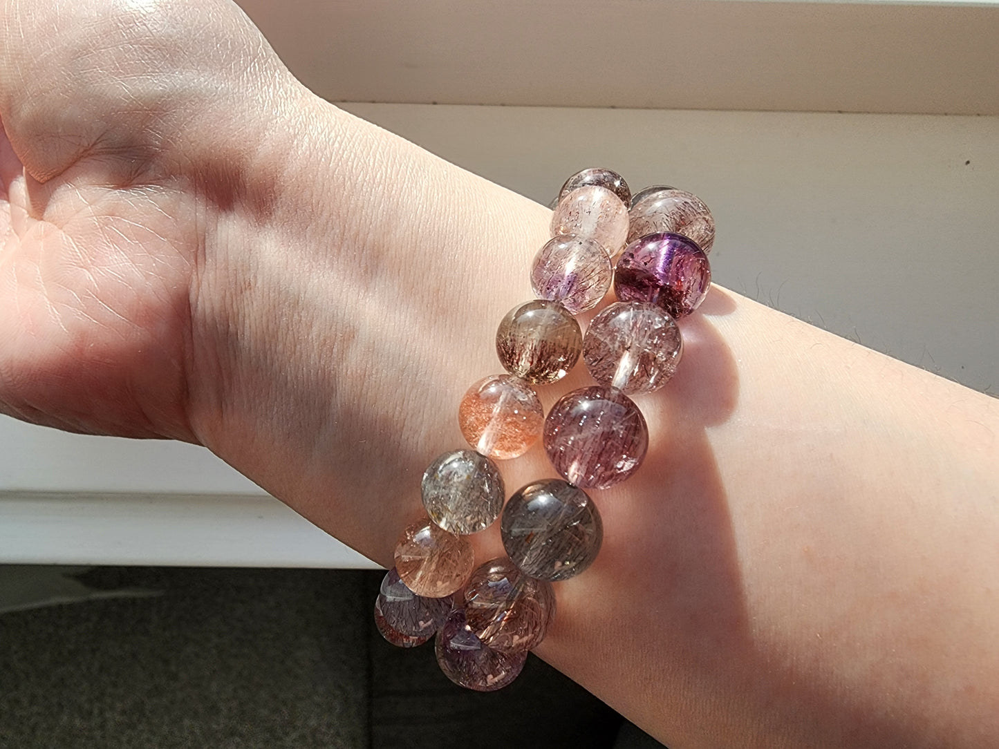 [Bracelet] Sacred Seven Vibes: Healing Crystal Bracelet with Super Seven 超七 Stones