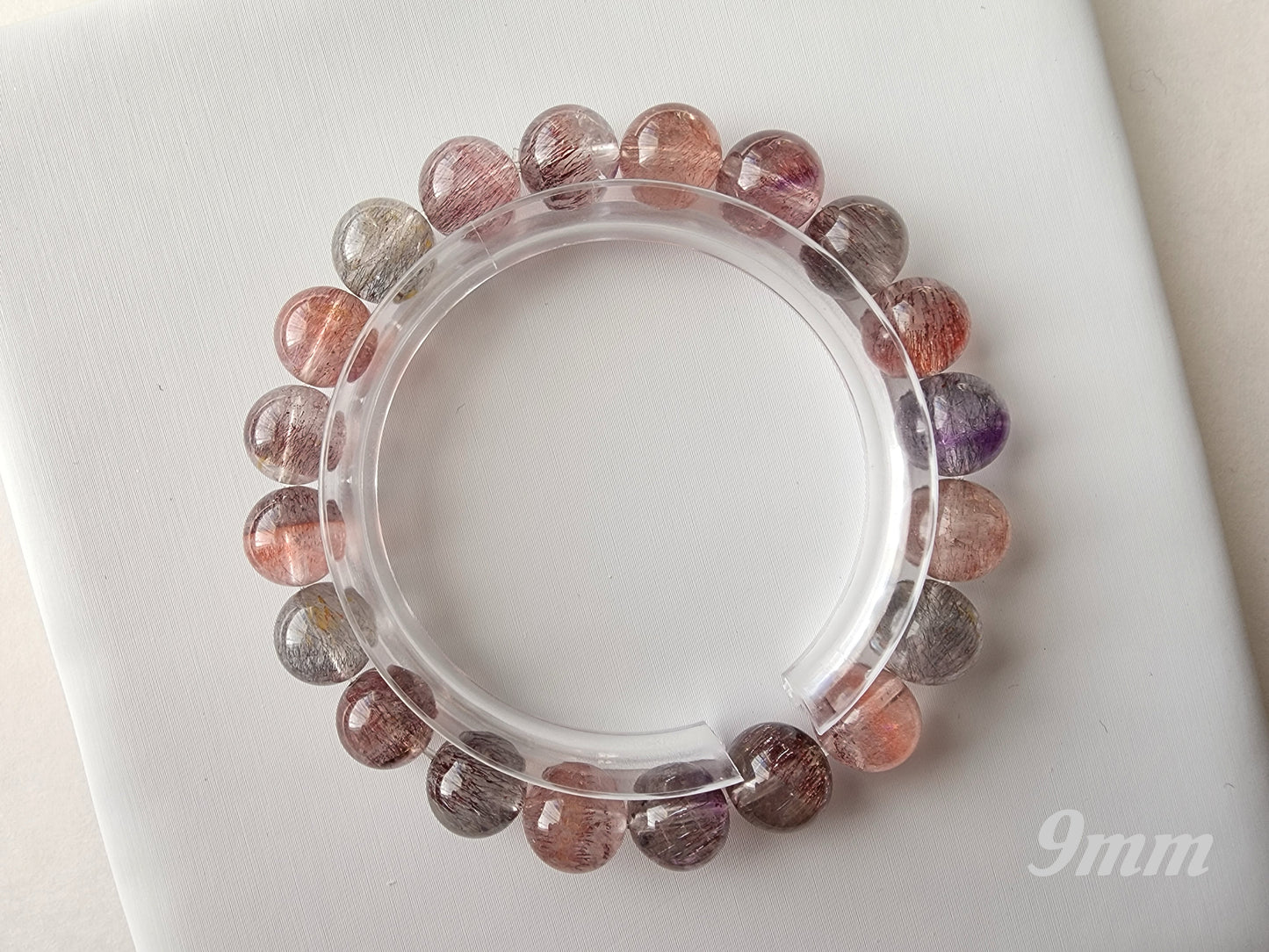 [Bracelet] Sacred Seven Vibes: Healing Crystal Bracelet with Super Seven 超七 Stones