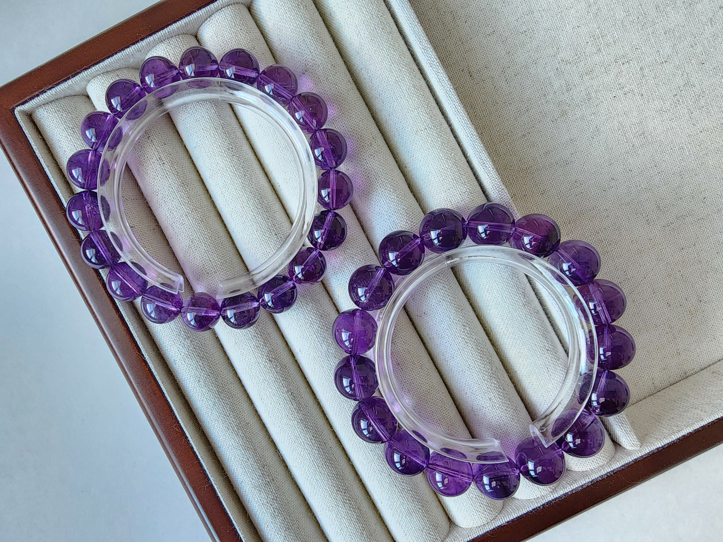 [Bracelet] Embrace the Deep Purple: Genuine Uruguayan Amethyst Bracelet