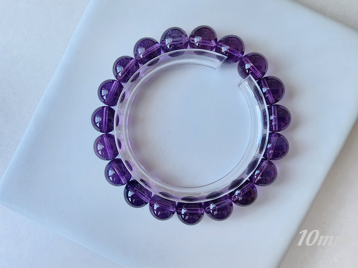 [Bracelet] Embrace the Deep Purple: Genuine Uruguayan Amethyst Bracelet