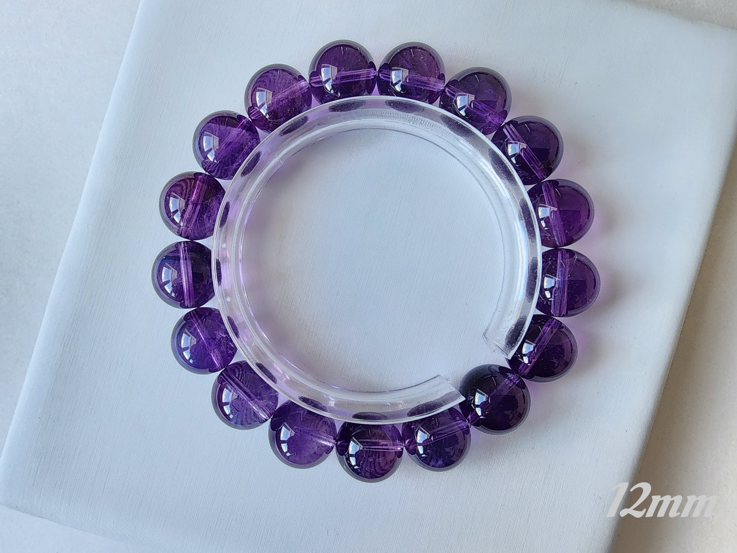 [Bracelet] Embrace the Deep Purple: Genuine Uruguayan Amethyst Bracelet