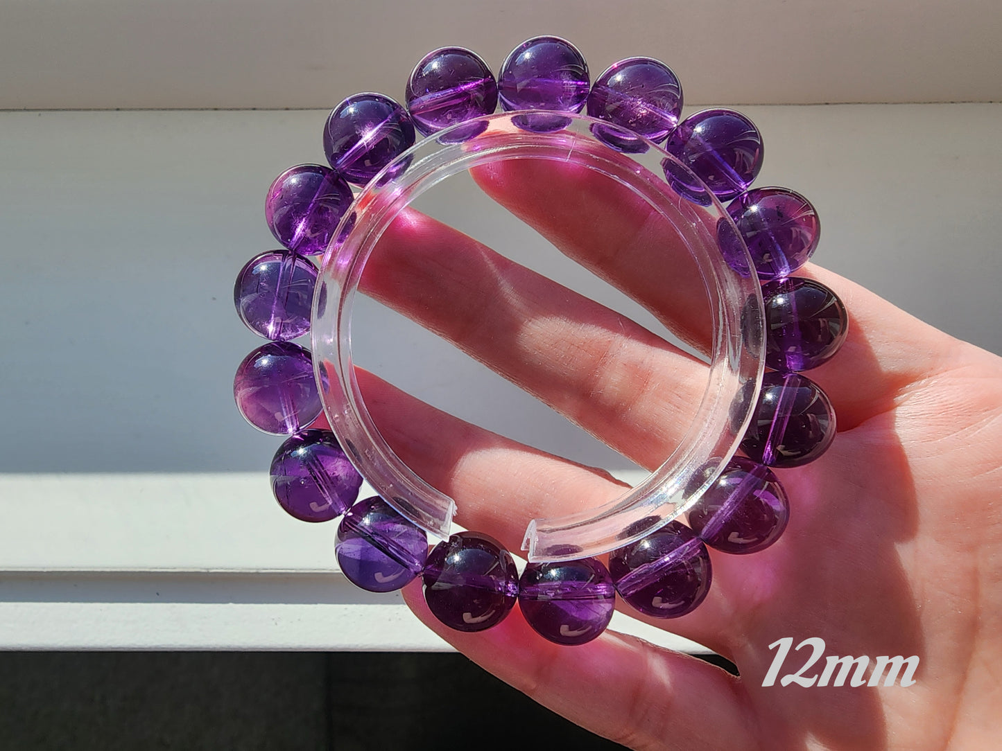 [Bracelet] Embrace the Deep Purple: Genuine Uruguayan Amethyst Bracelet