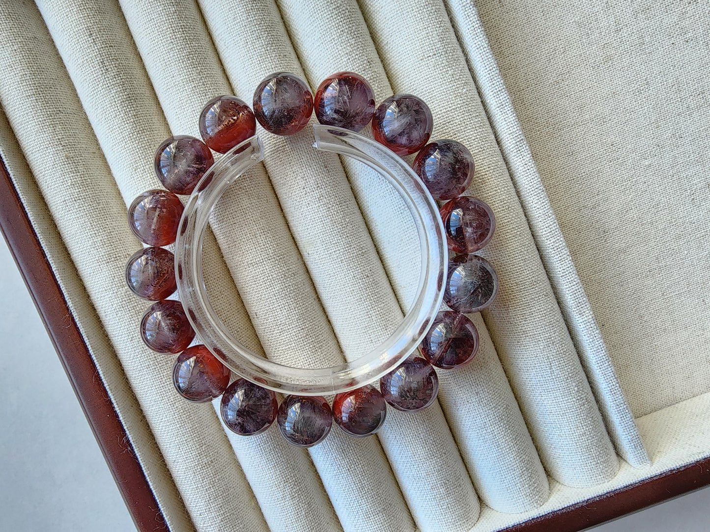 [Bracelet] Genuine 12mm Auralite 23 Thorny Rose 极光23荆棘玫瑰 Crystal Bracelet - Passion & Healing