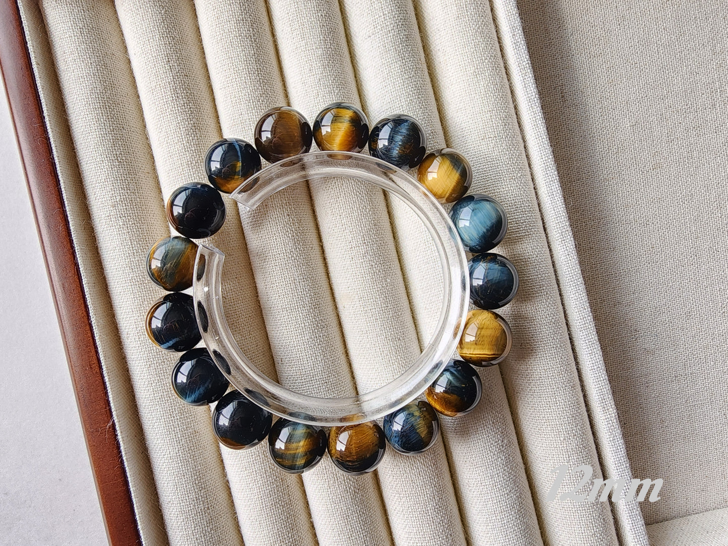 [Bracelet] Golden Blue Tiger Eye Inspiration Bracelet