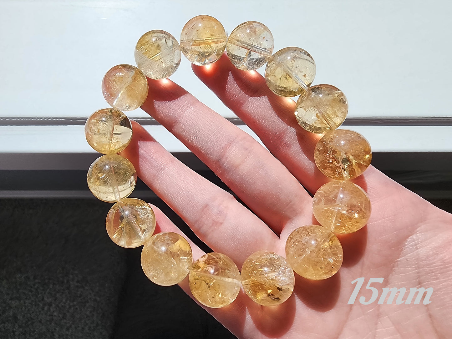 [Bracelet] Sparkling Citrine Bracelet: A Touch of Sunshine for Your Wrist