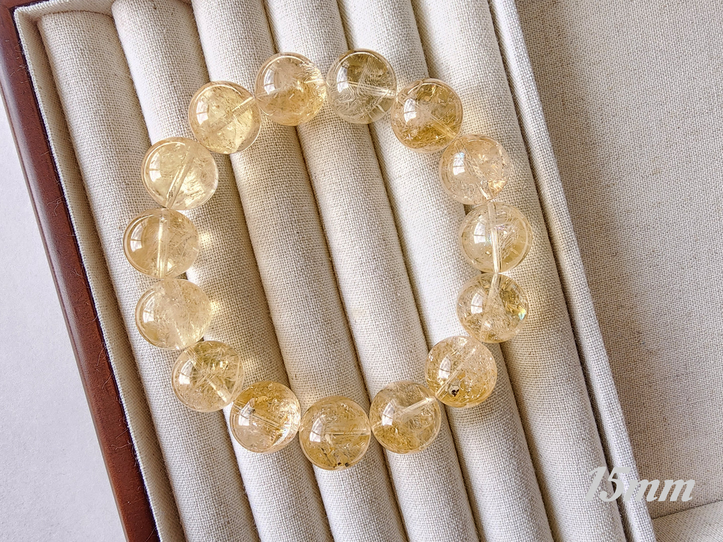 [Bracelet] Sparkling Citrine Bracelet: A Touch of Sunshine for Your Wrist