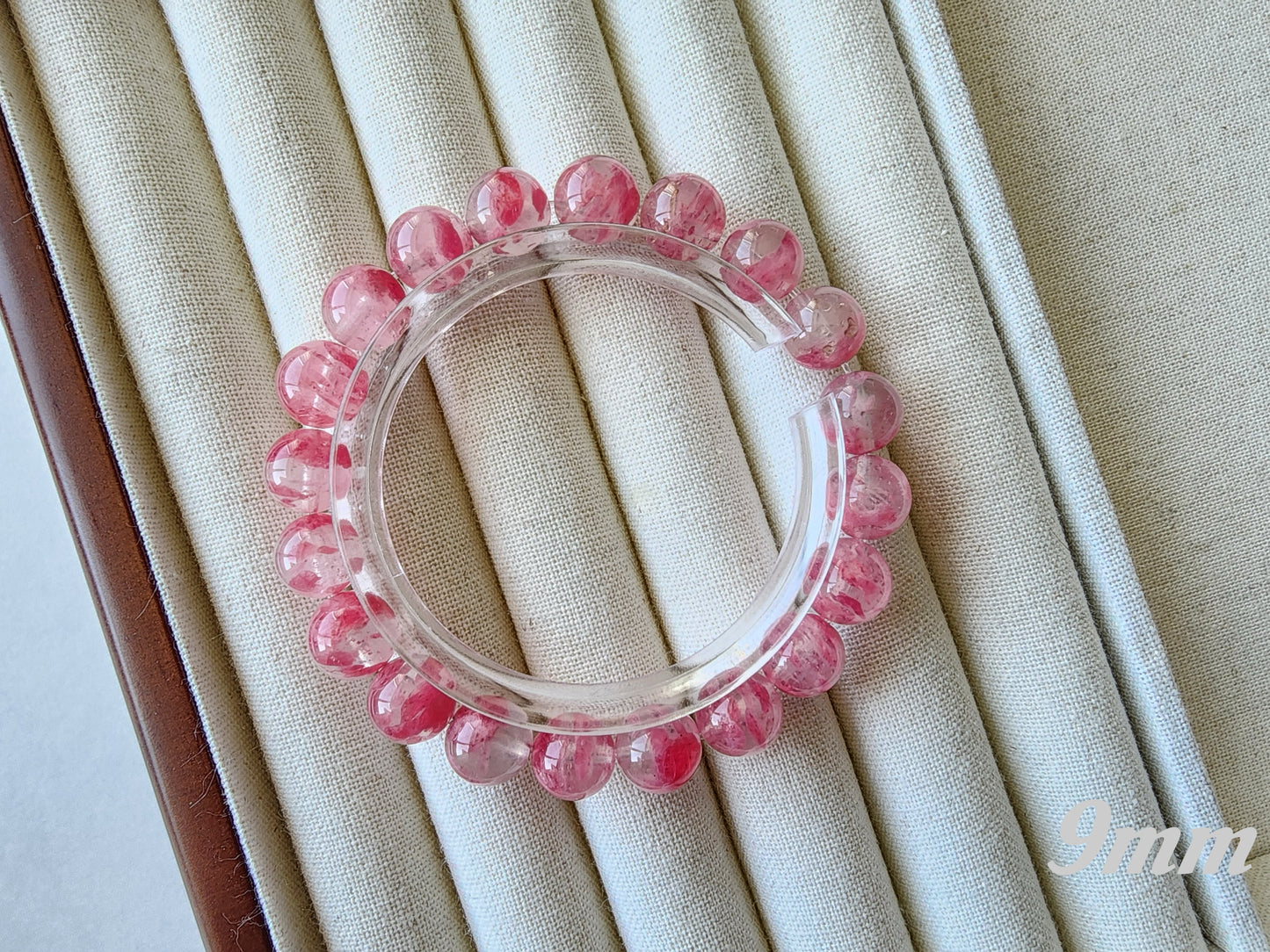 [Bracelet] Sakura Rhodonite 樱花雨蔷薇辉 Crystal Bracelet - Natural Gemstone Jewelry