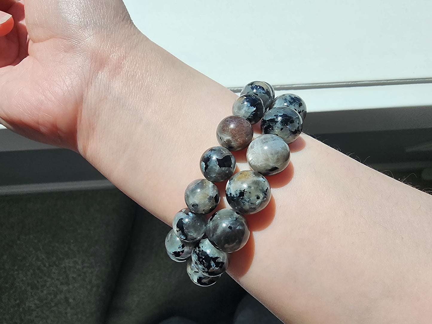 [Bracelet] Skeletal Quartz 星辉骨干 & Black Tourmaline Symbiosis Bracelets