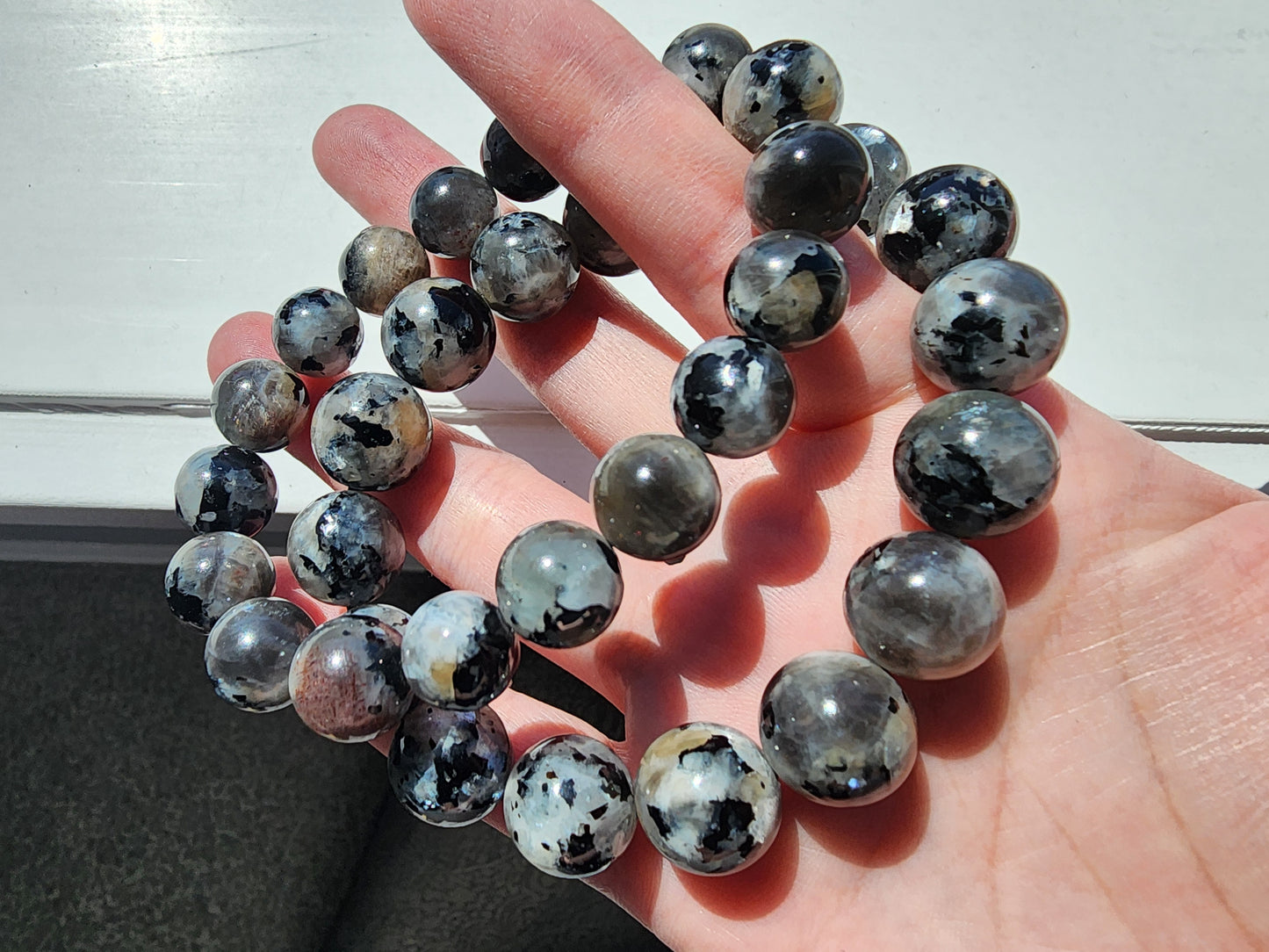 [Bracelet] Skeletal Quartz 星辉骨干 & Black Tourmaline Symbiosis Bracelets