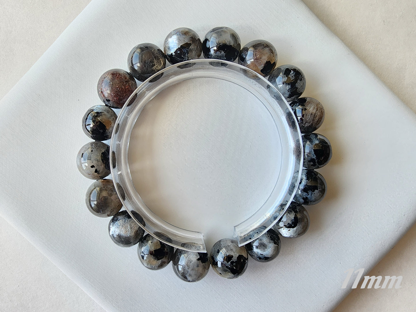 [Bracelet] Skeletal Quartz 星辉骨干 & Black Tourmaline Symbiosis Bracelets