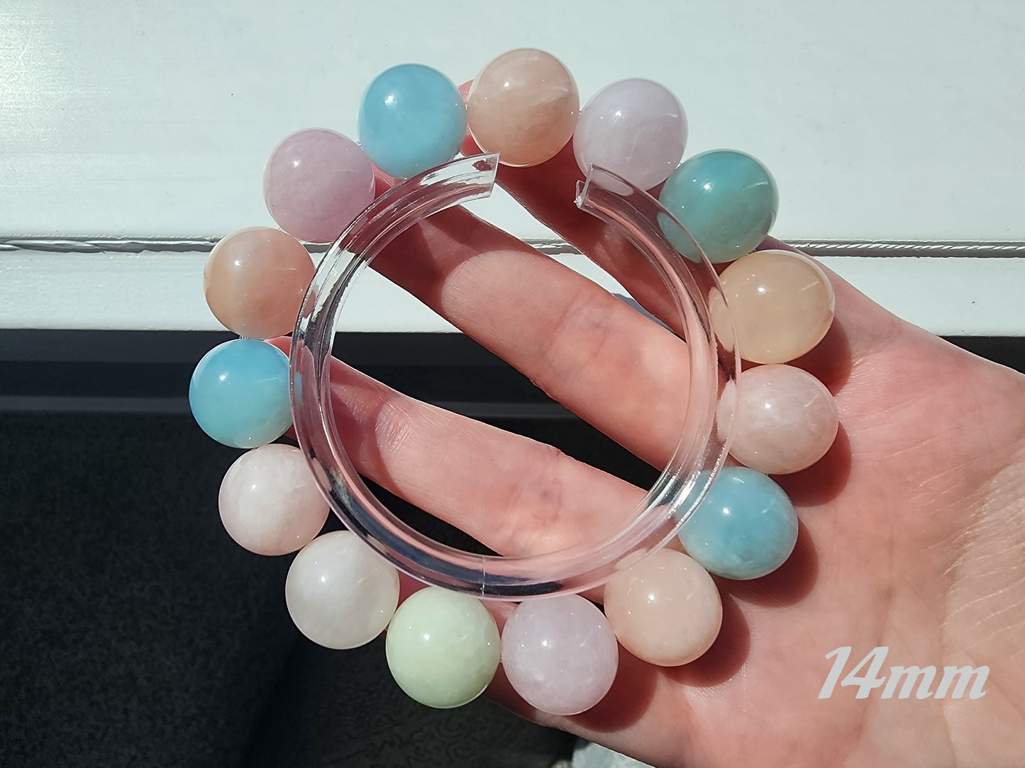 [Bracelet] Pastel Rainbow Morganite Bracelets