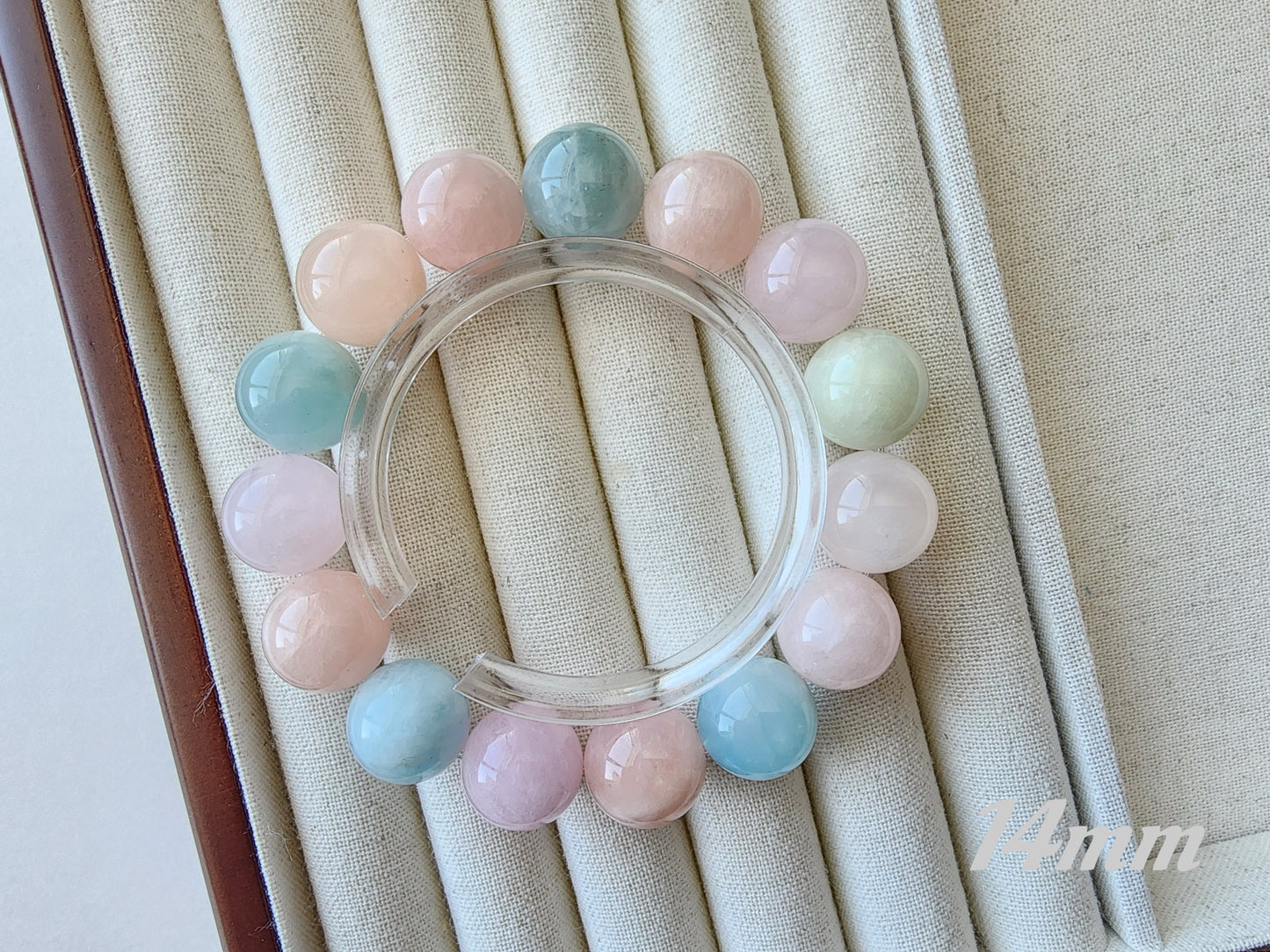 [Bracelet] Pastel Rainbow Morganite Bracelets