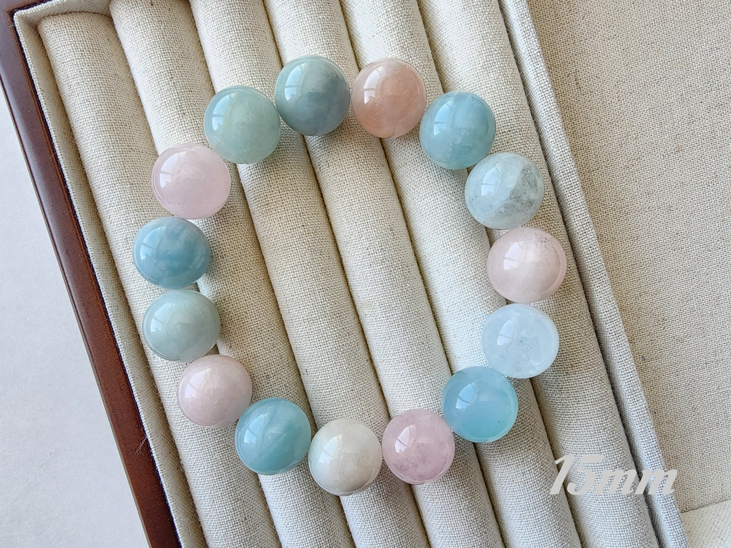 [Bracelet] Pastel Rainbow Morganite Bracelets