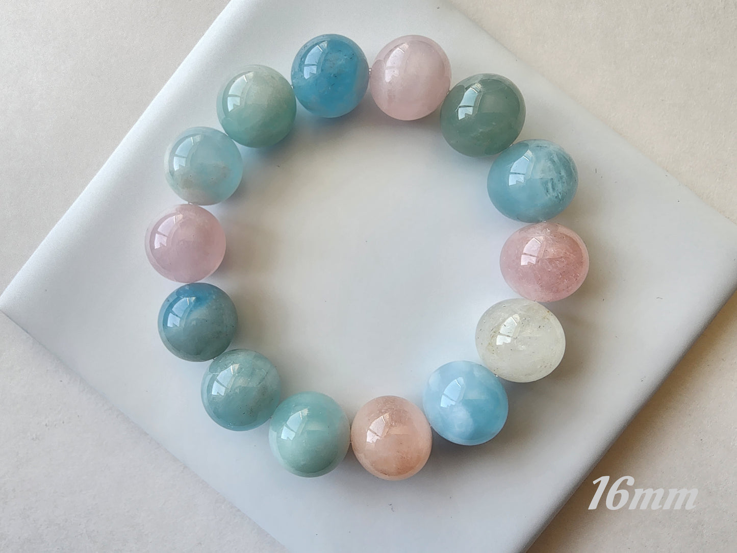 [Bracelet] Pastel Rainbow Morganite Bracelets