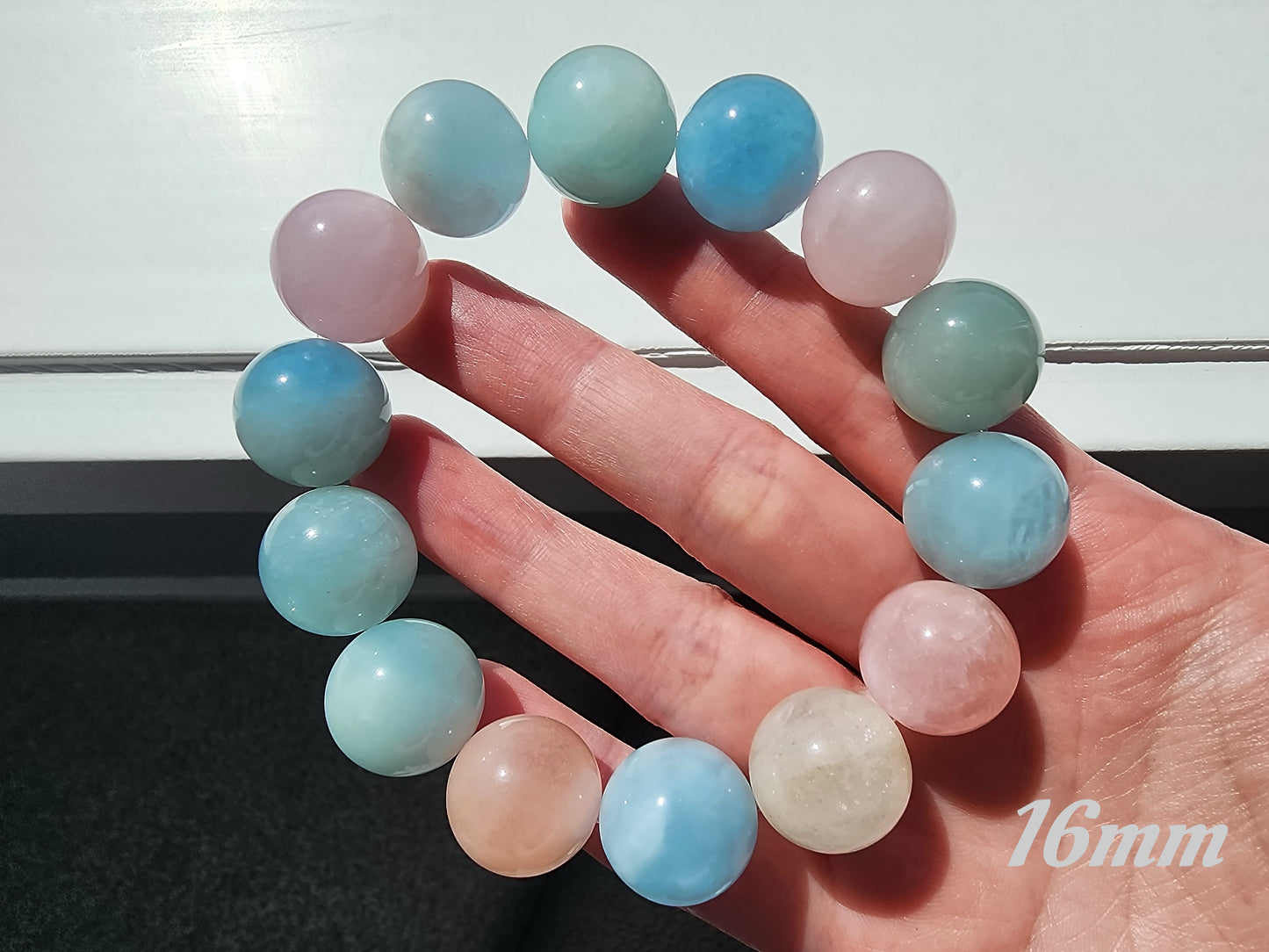 [Bracelet] Pastel Rainbow Morganite Bracelets