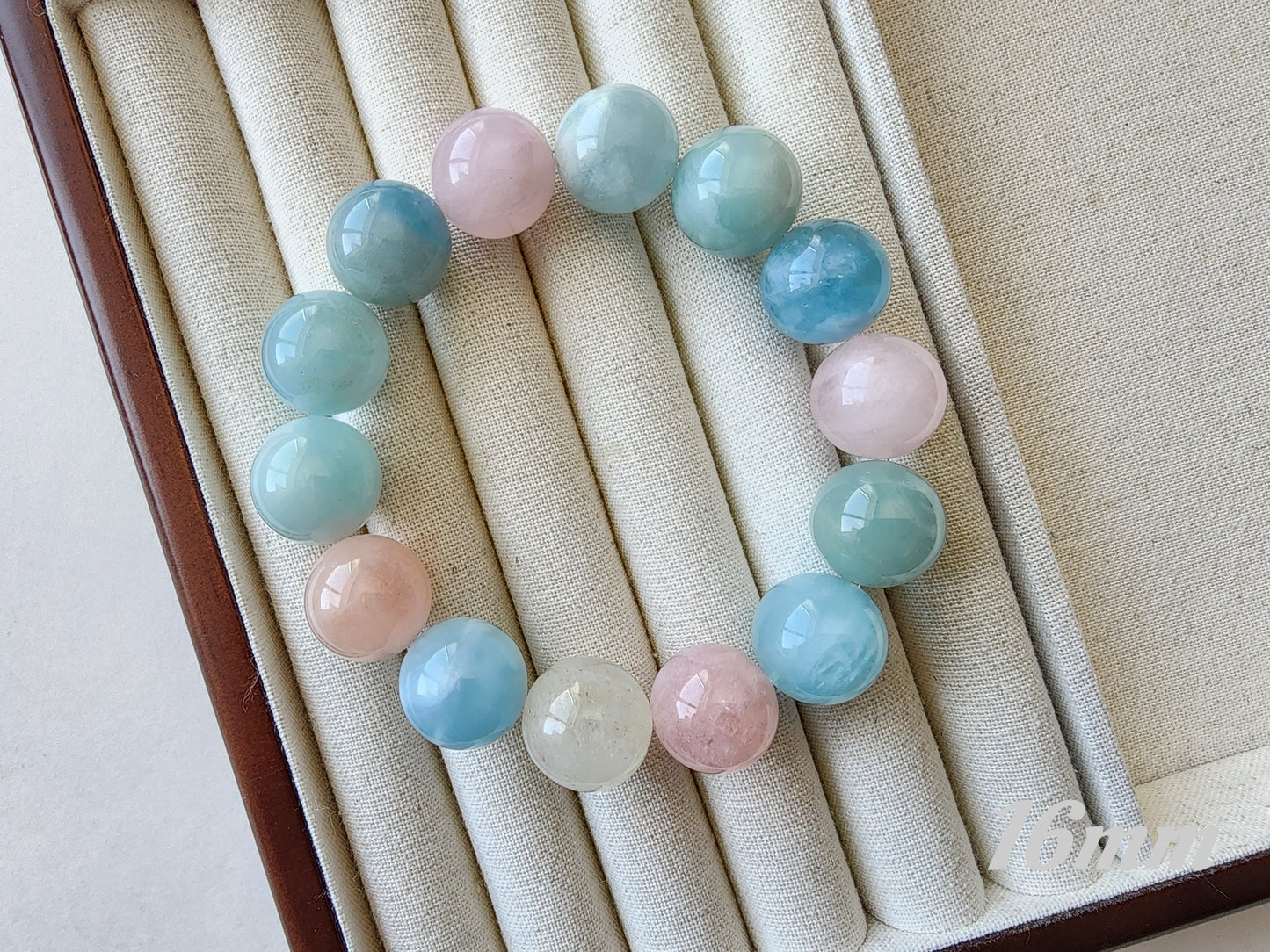 [Bracelet] Pastel Rainbow Morganite Bracelets