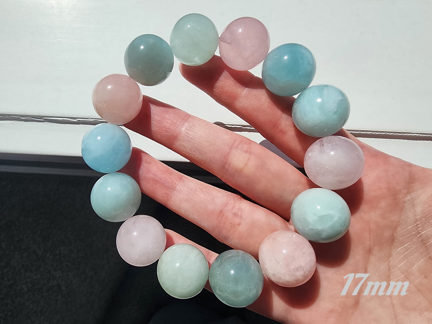 [Bracelet] Pastel Rainbow Morganite Bracelets