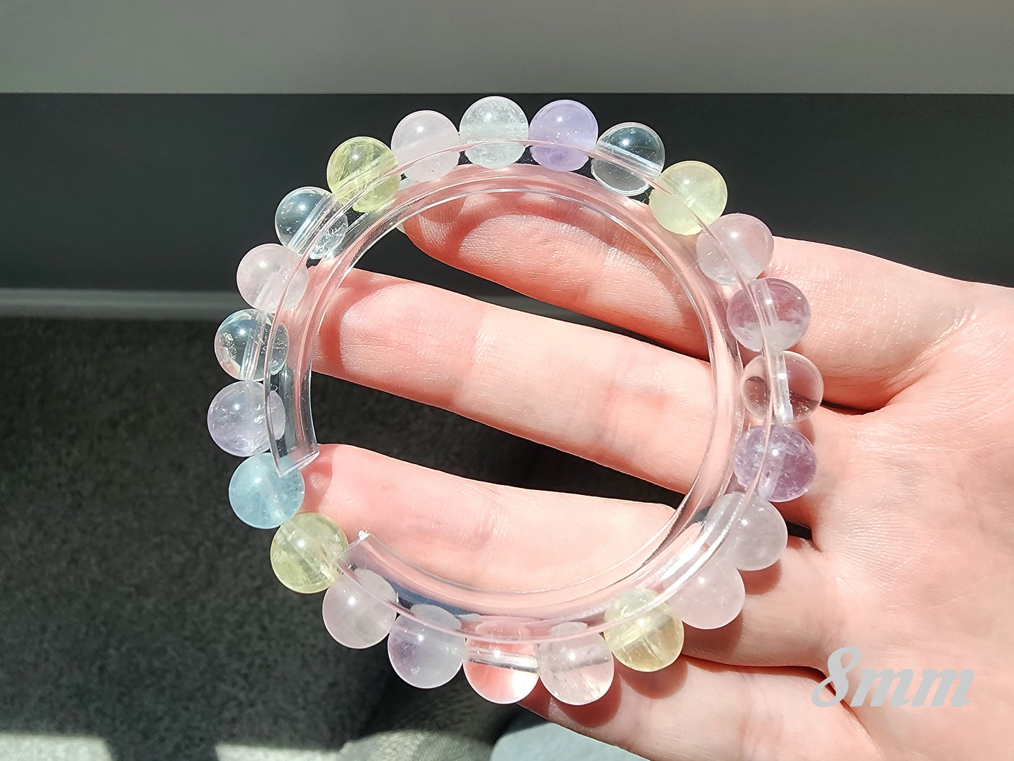 [Bracelet] Elegant Gemstone Bracelets - Clear Quartz, Rose Quartz, Lemon Quartz, Aquamarine, Amethyst - Healing Crystal Jewelry