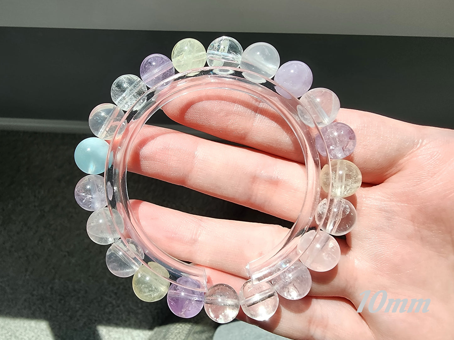 [Bracelet] Elegant Gemstone Bracelets - Clear Quartz, Rose Quartz, Lemon Quartz, Aquamarine, Amethyst - Healing Crystal Jewelry