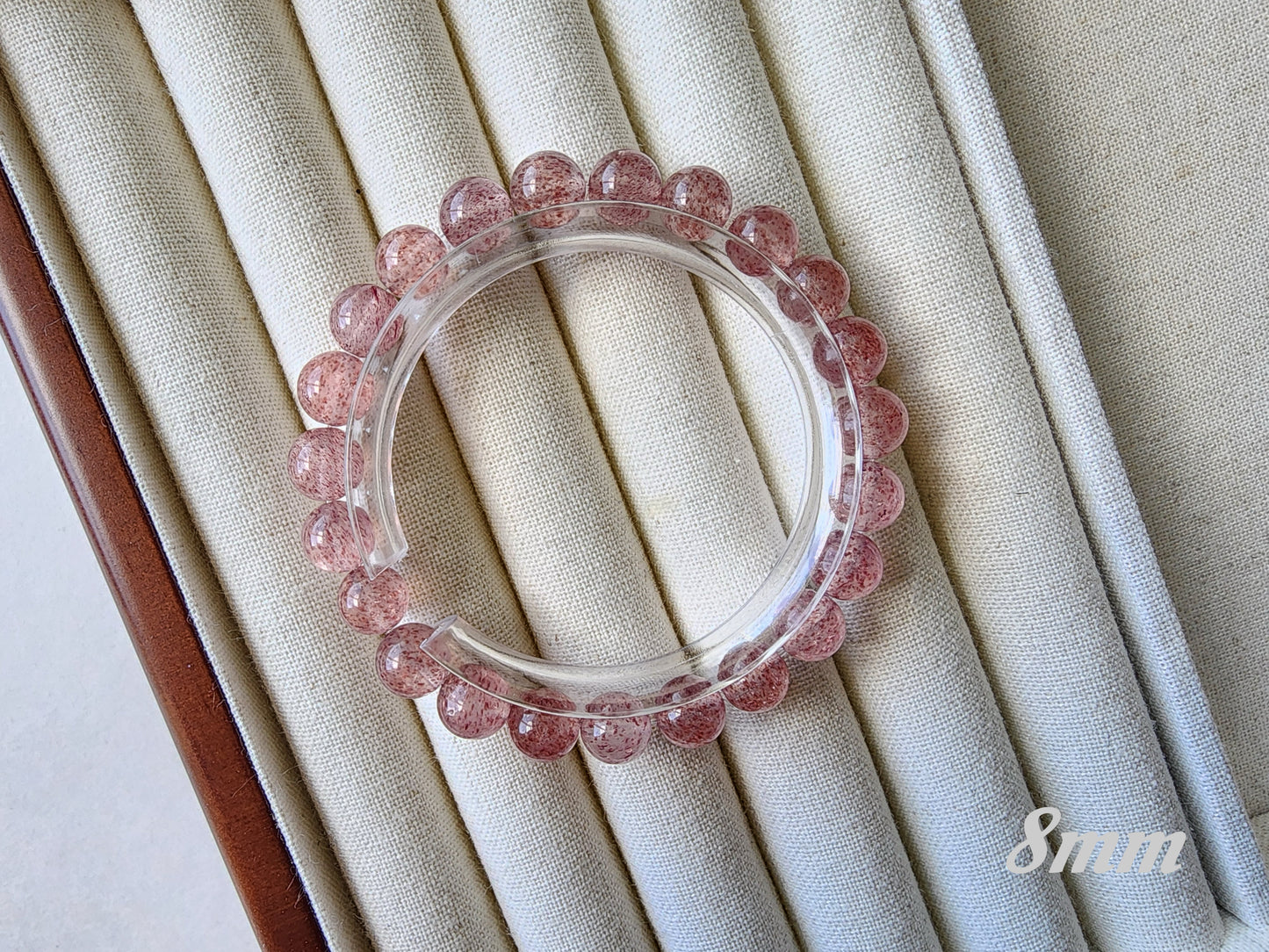 [Bracelet] Natural Strawberry Quartz Bracelet