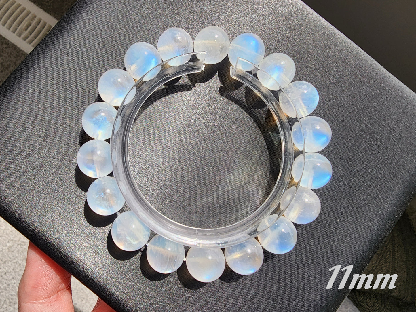 [Bracelet] Handmade Blue Moonstone Bracelet