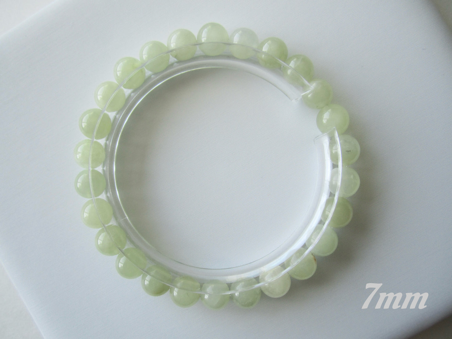 [Bracelet] Natural Green Beryl 海绿宝 Gemstone Bracelet