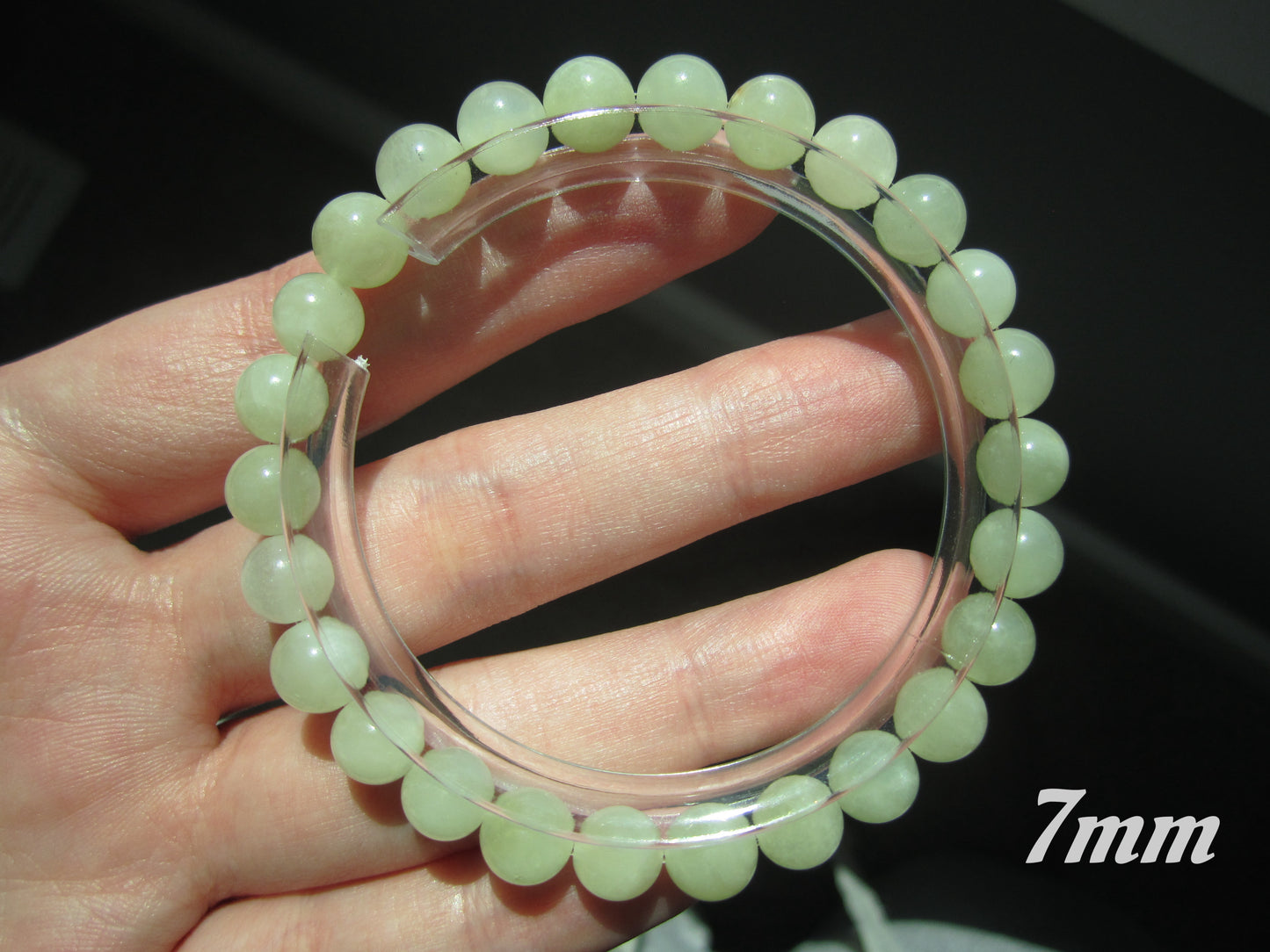 [Bracelet] Natural Green Beryl 海绿宝 Gemstone Bracelet