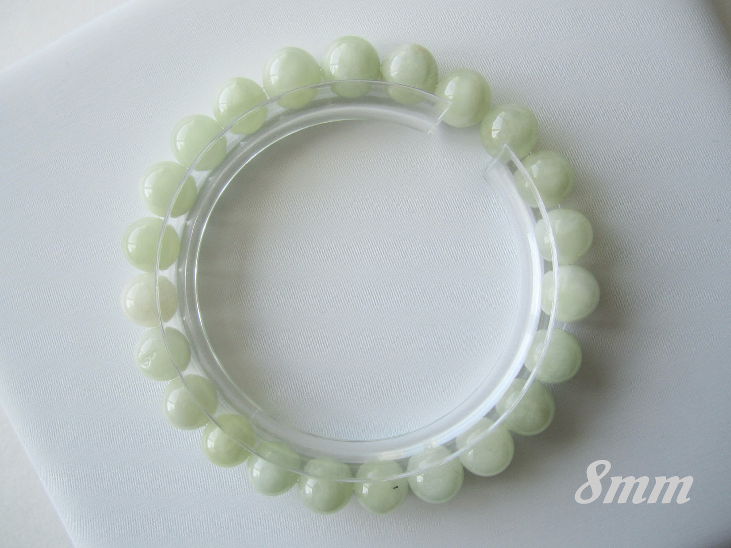 [Bracelet] Natural Green Beryl 海绿宝 Gemstone Bracelet