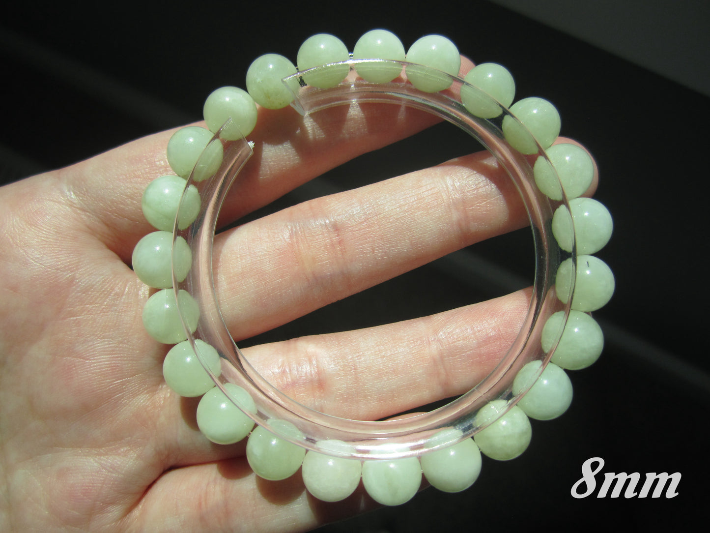 [Bracelet] Natural Green Beryl 海绿宝 Gemstone Bracelet