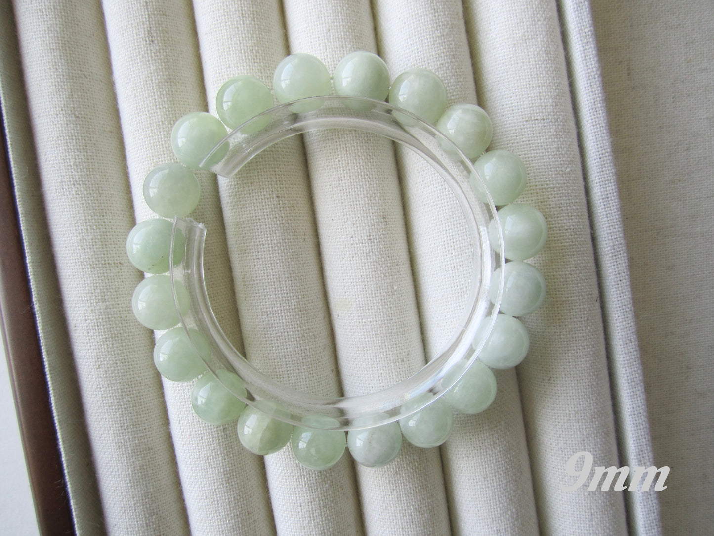 [Bracelet] Natural Green Beryl 海绿宝 Gemstone Bracelet