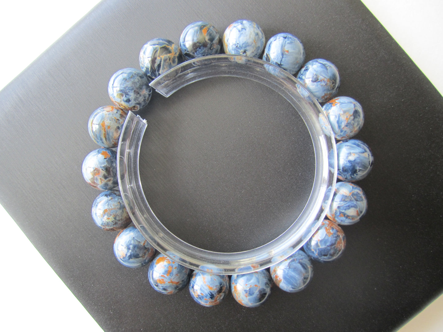 [Bracelet] 11mm Denim Blue Pietersite Bracelet