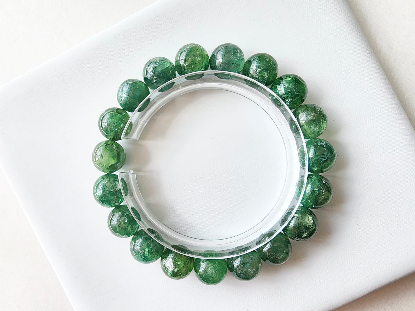 [Bracelet] 10mm Green Lepidolite Bracelet