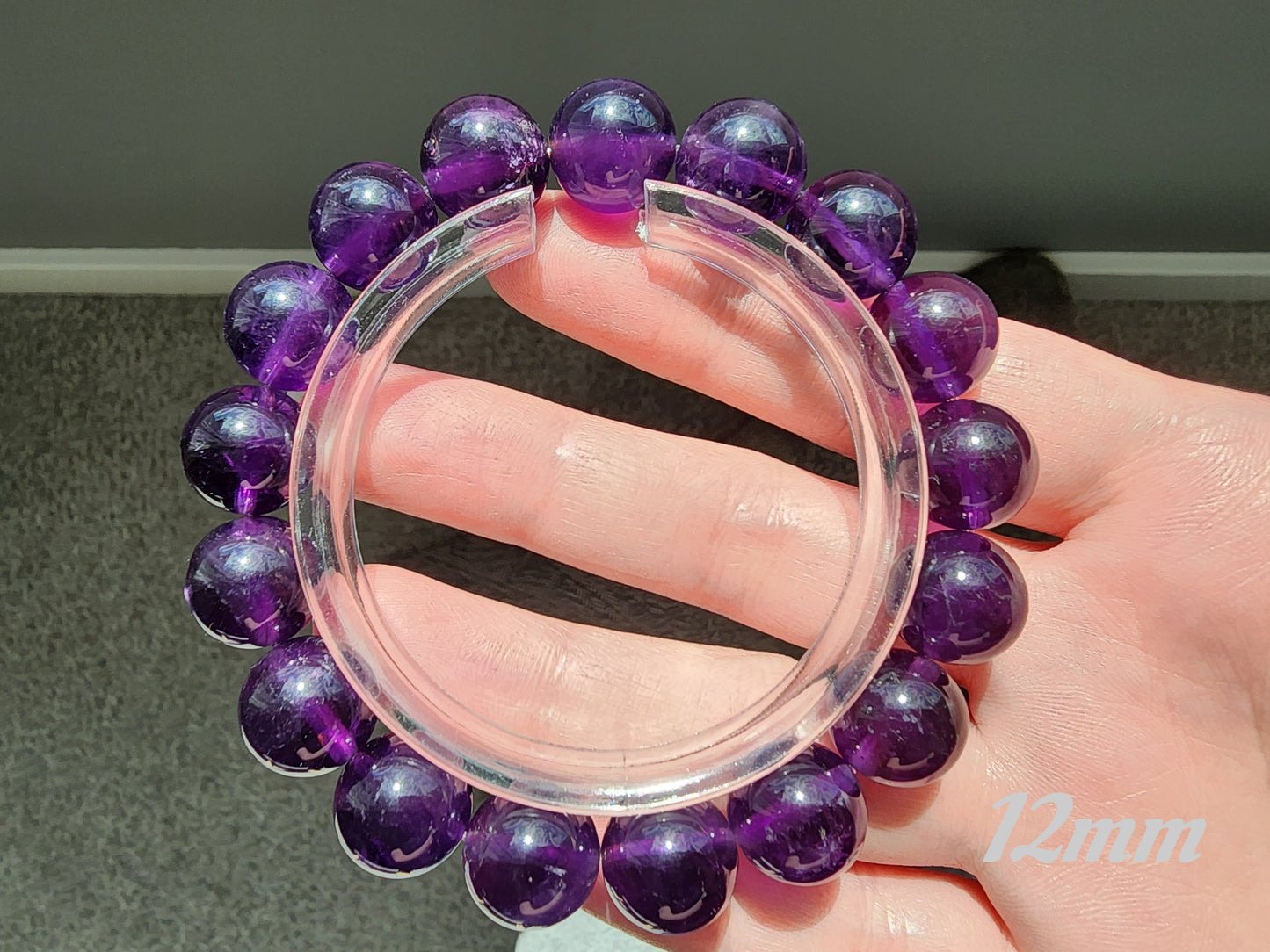 [Bracelet] Genuine Amethyst Bracelet