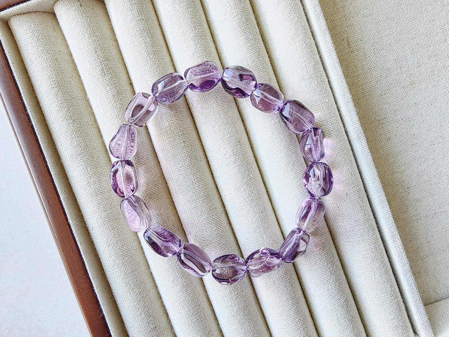 [Bracelet] Natural Amethyst Nugget Bracelet