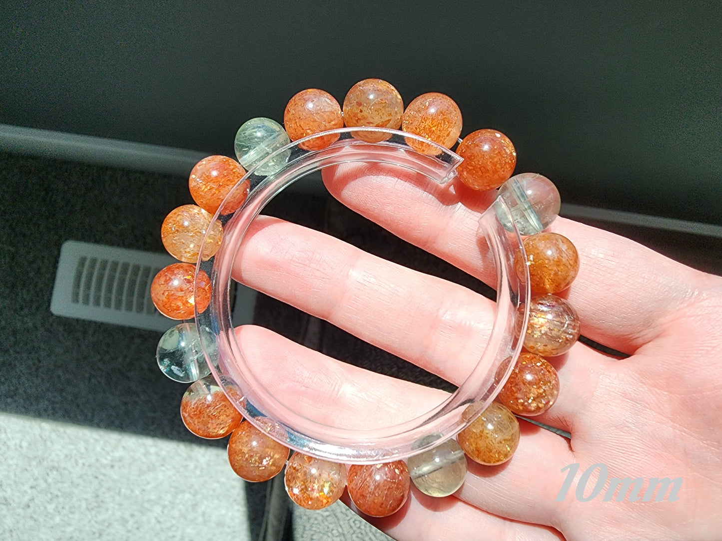 [Bracelet] Arusha Bracelets with Golden Sunstone and Green Beryl