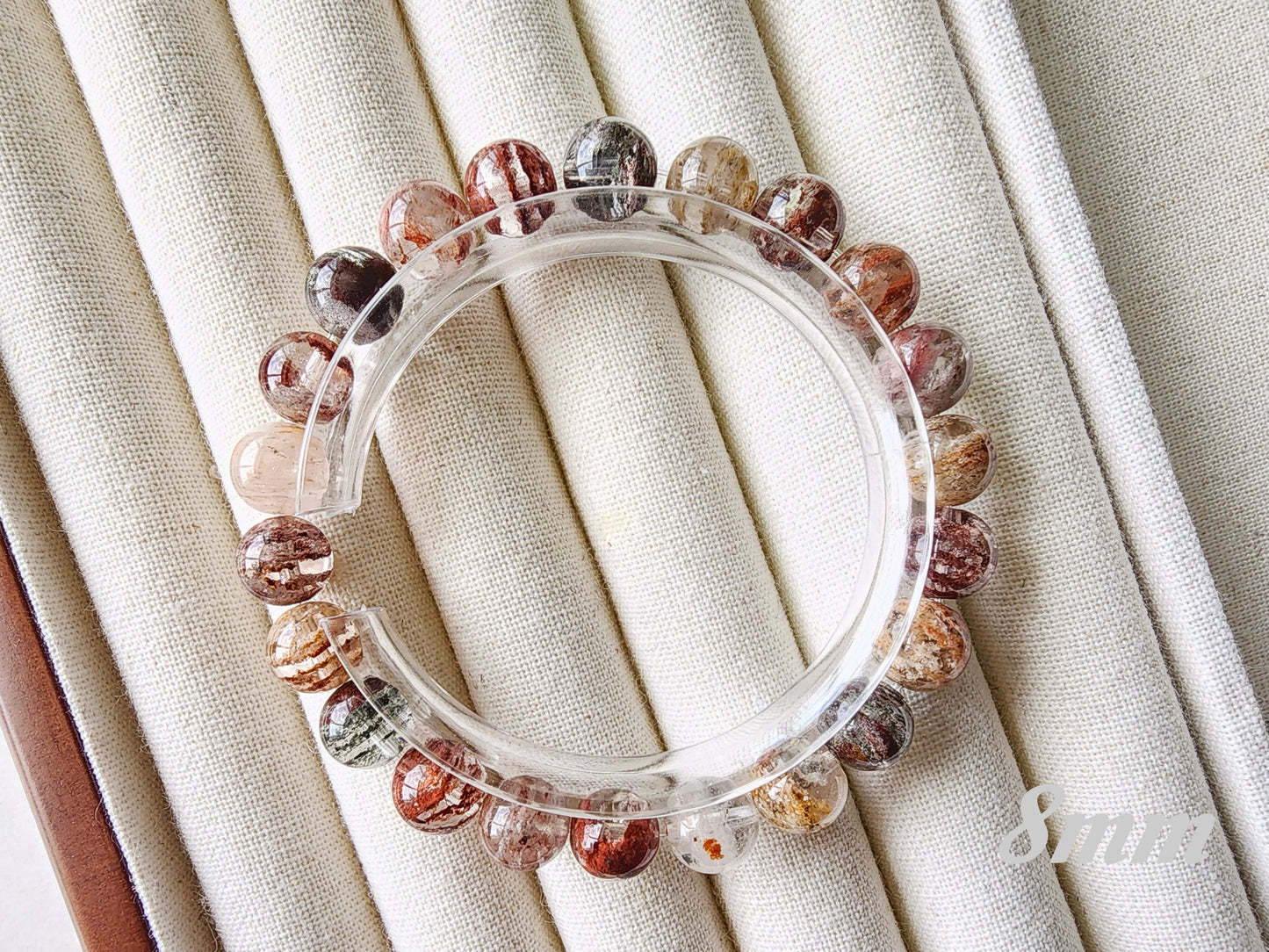 [Bracelet] Multi-Color Layered Phantom Quartz Bracelet