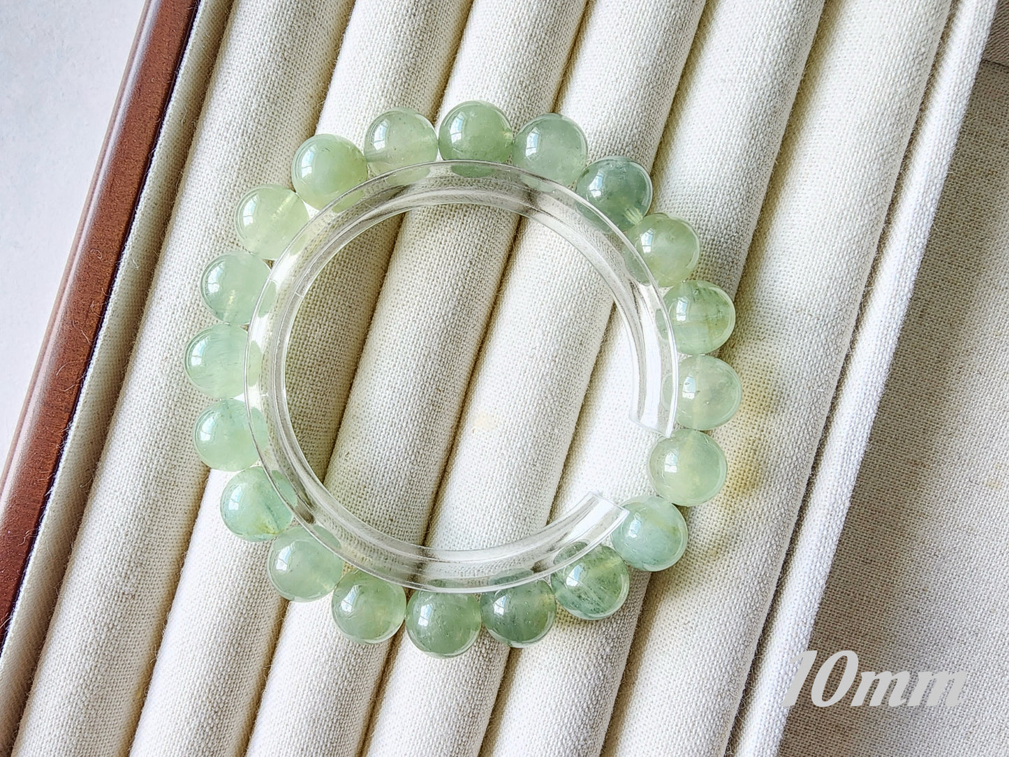 [Bracelet] Green Grape Color Aquamarine Bracelet