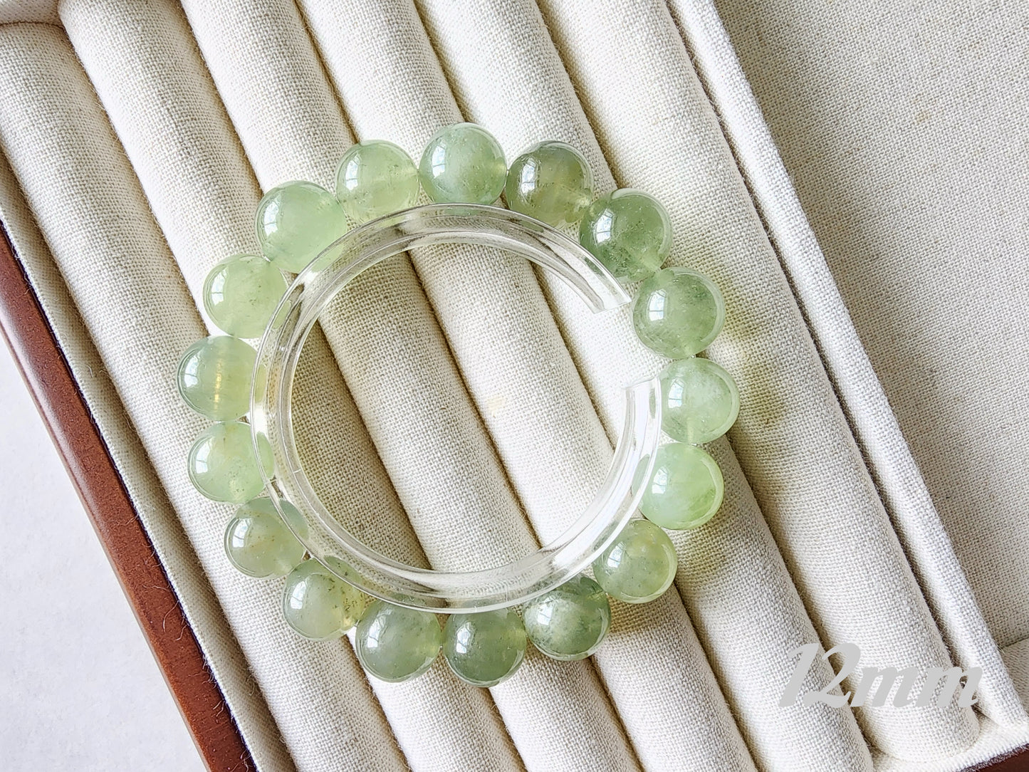 [Bracelet] Green Grape Color Aquamarine Bracelet