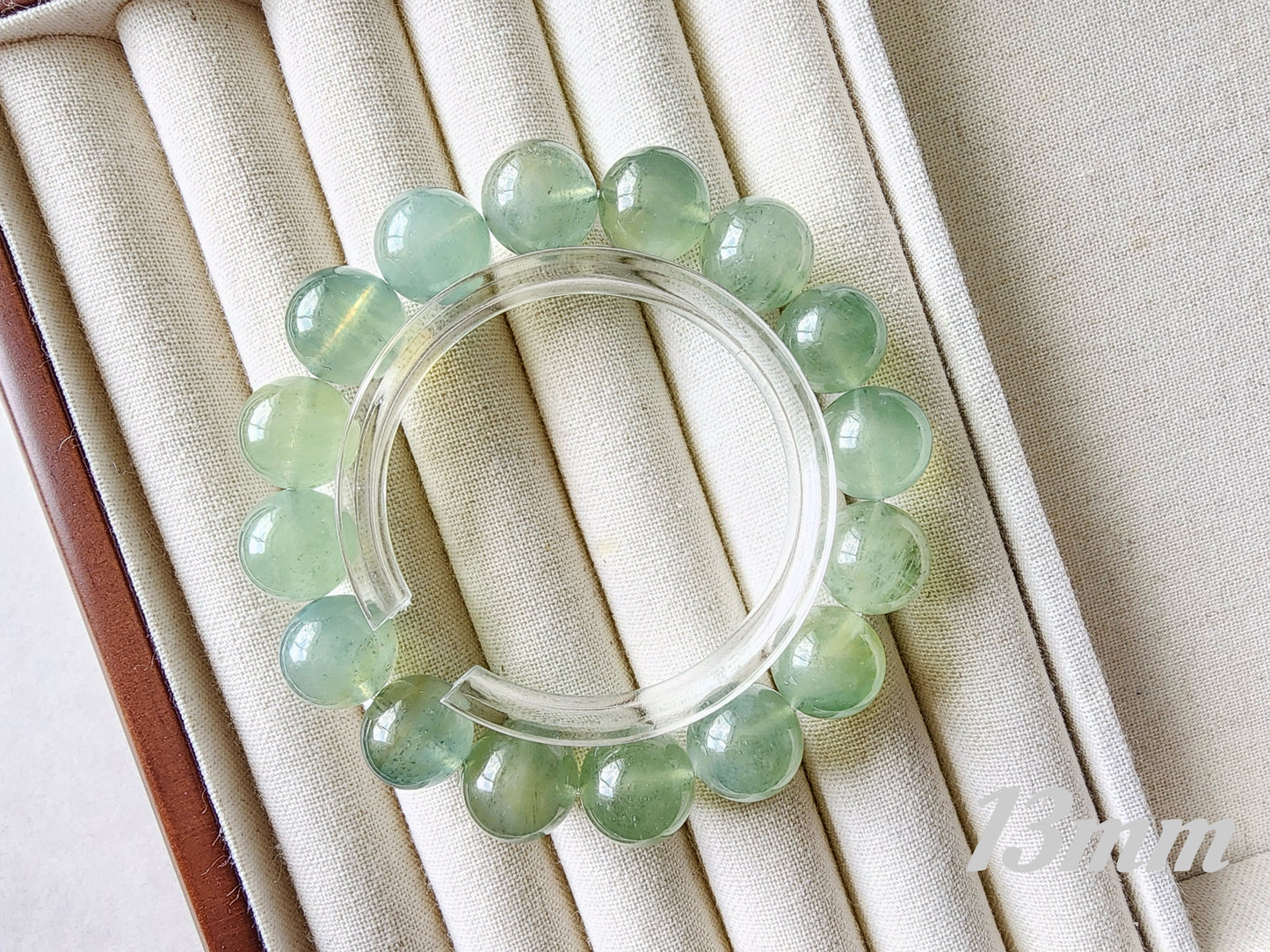 [Bracelet] Green Grape Color Aquamarine Bracelet