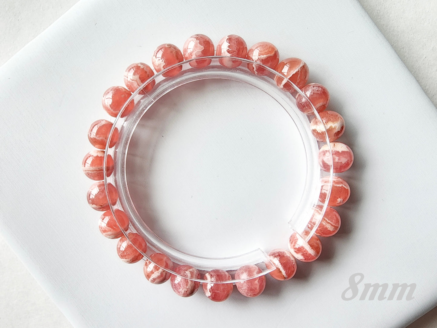 [Bracelet] Handcrafted Pink Rhodochrosite Bracelets