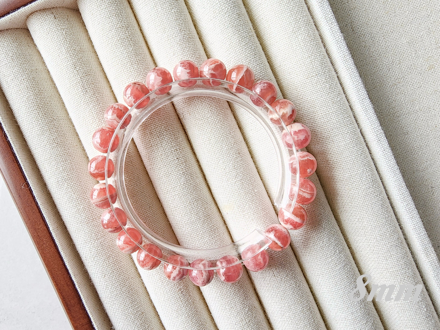 [Bracelet] Handcrafted Pink Rhodochrosite Bracelets