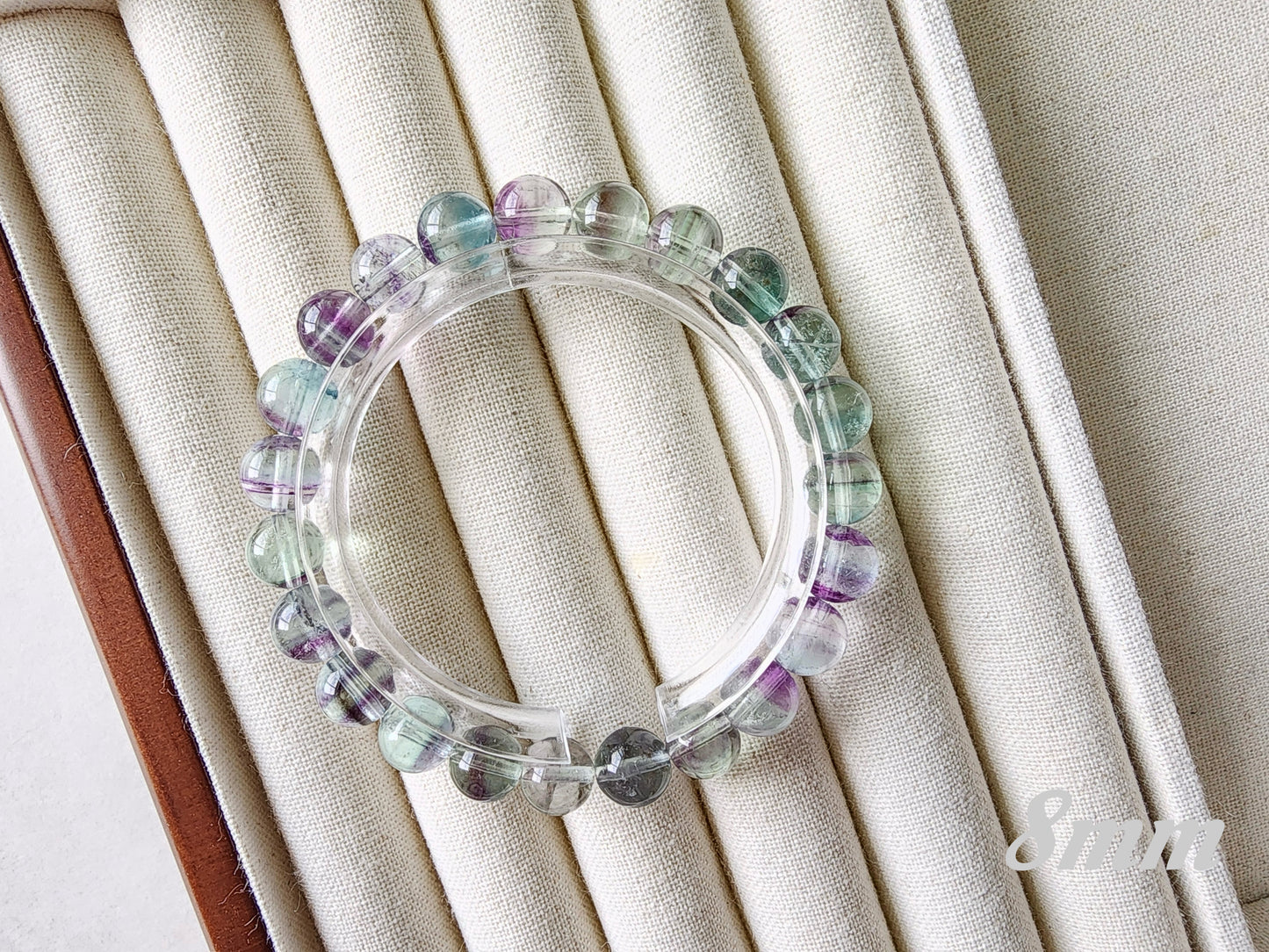 [Bracelet] Dreamy Rainbow Fluorite Bracelet