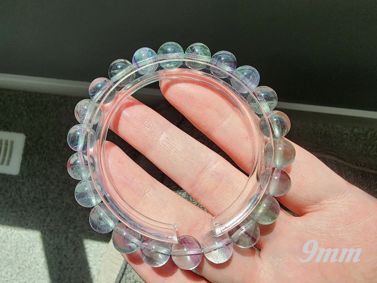 [Bracelet] Dreamy Rainbow Fluorite Bracelet