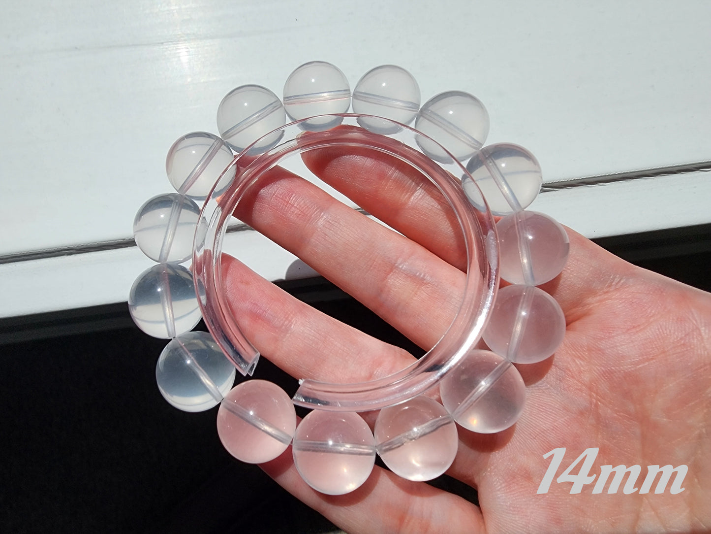 [Bracelet] Elegant Milky Quartz Bracelet