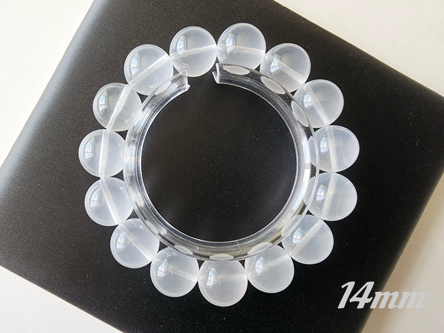 [Bracelet] Elegant Milky Quartz Bracelet