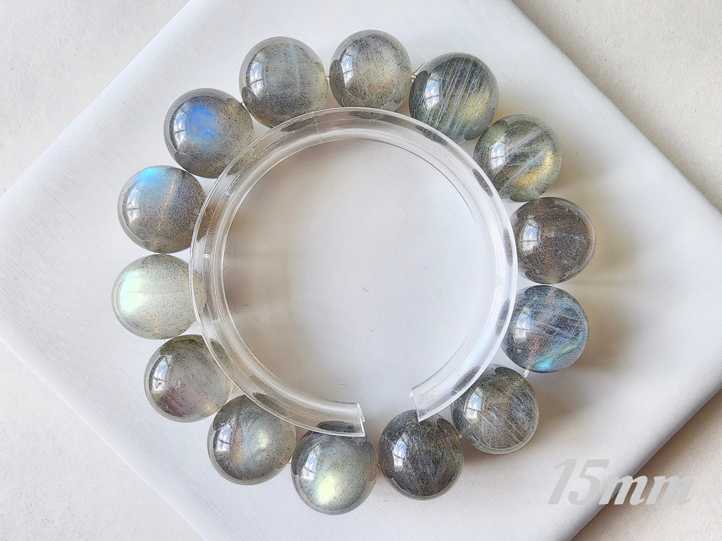 [Bracelet] Gray Moonstone Bracelet