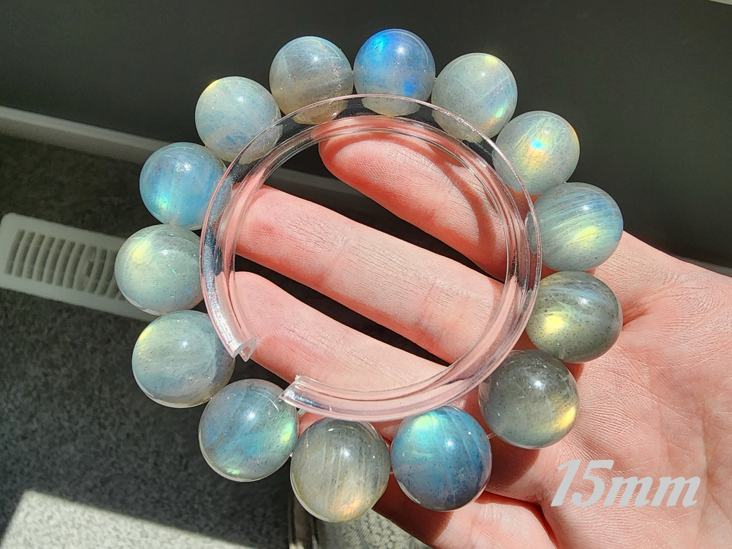 [Bracelet] Gray Moonstone Bracelet