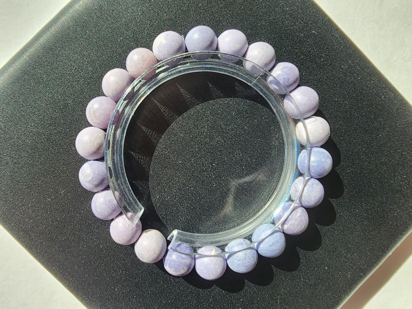 [Bracelet] 9mm Purple Opal Bracelet